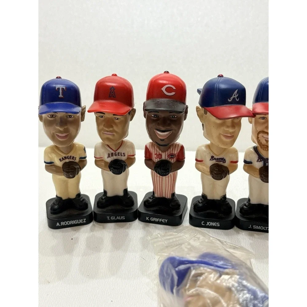 Lot Of (12) 2003 Fotoball POST CEREAL‎ BASEBALL MINI BOBBLEHEADS